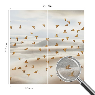 Dekorativní fototapeta na zeď Ptáci za letu