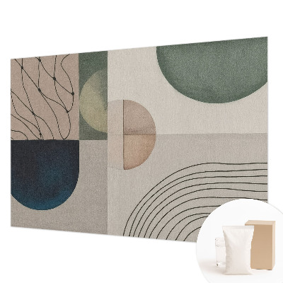 Fototapeta s potiskem na vliesu Geometrické tvary