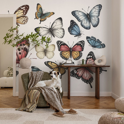 Fotografická tapeta na vliesu Ráj motýlů