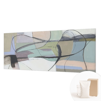 Fototapeta na míru do obýváku Pastelové linky