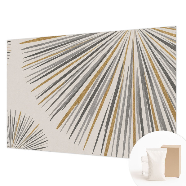 Fototapeta na míru do ložnice Geometrické vějíře