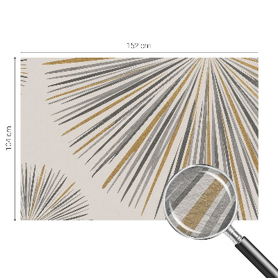 Fototapeta na míru do ložnice Geometrické vějíře