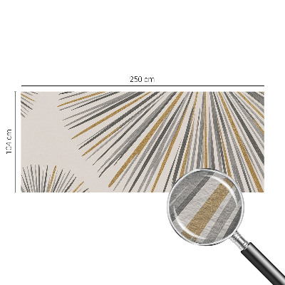 Fototapeta na míru do ložnice Geometrické vějíře