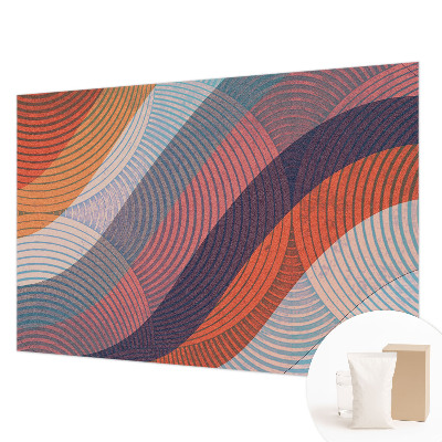 3D fototapeta Barevné vlny