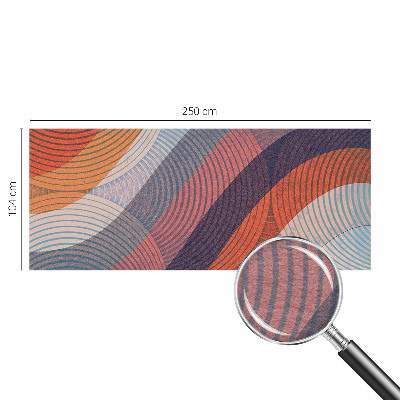 3D fototapeta Barevné vlny