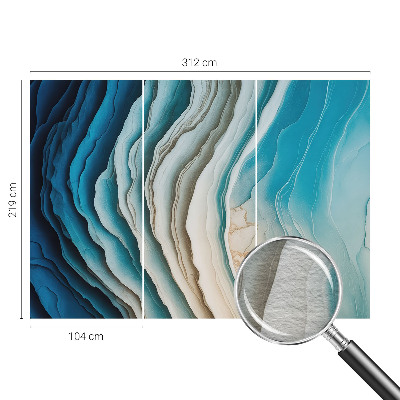 Moderní fototapeta na míru Vlny harmonie