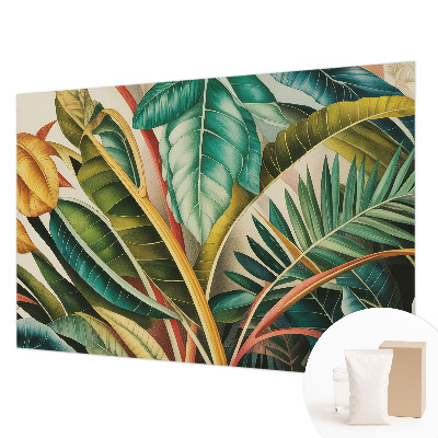 Fotografická tapeta na vliesu Exotické listy