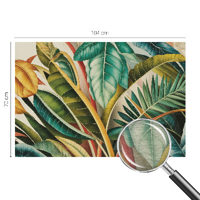 Fotografická tapeta na vliesu Exotické listy