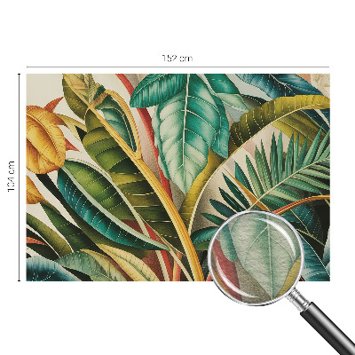 Fotografická tapeta na vliesu Exotické listy