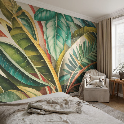 Fotografická tapeta na vliesu Exotické listy
