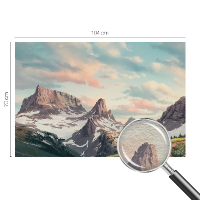 Fototapeta na míru do obýváku Horské panorama