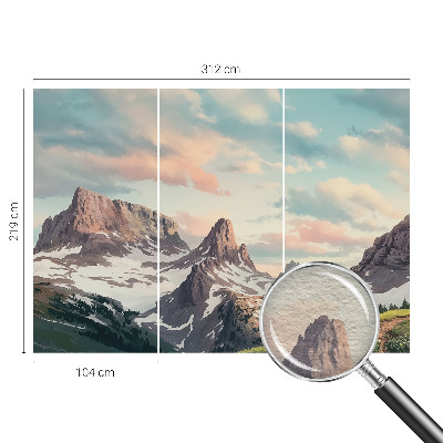 Fototapeta na míru do obýváku Horské panorama
