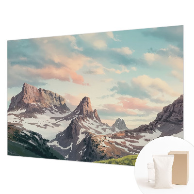 Fototapeta na míru do obýváku Horské panorama