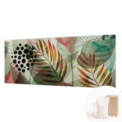 Vliesová fototapeta s potiskem Abstraktní listy