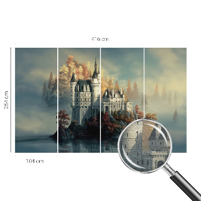 Fotografická tapeta na vliesu Pohádkový hrad