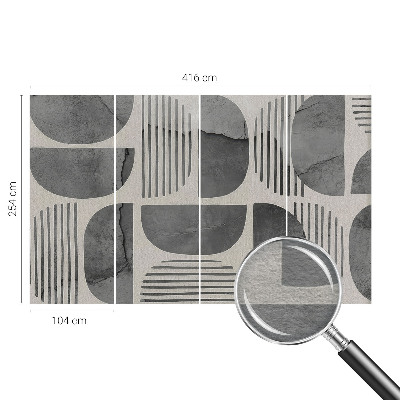Vliesová fototapeta do obýváků Geometrické tvary