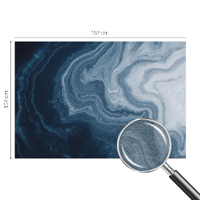 Vliesová fototapeta pro děti Modré vlny