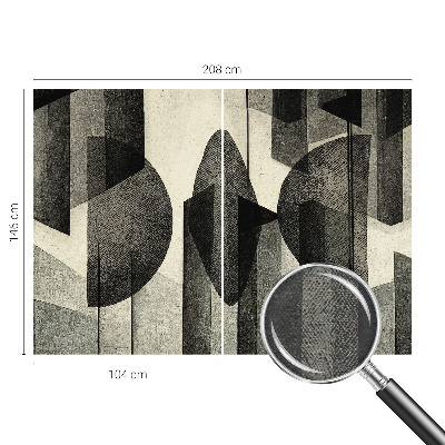 Moderní fototapeta na míru Geometrické tvary