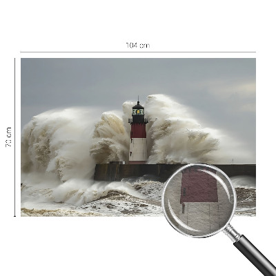 Fototapeta s potiskem na vliesu Mořské vlny