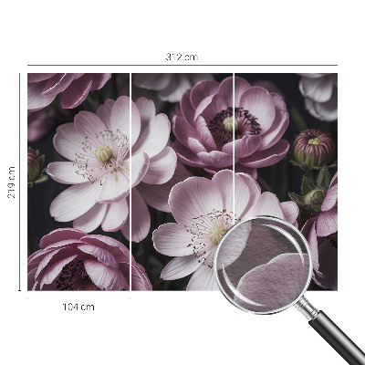 Fotografická tapeta na vliesu Květinová elegance