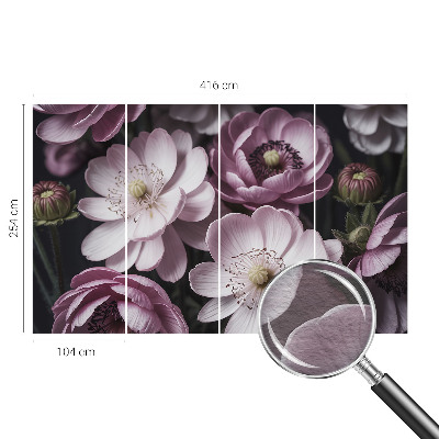 Fotografická tapeta na vliesu Květinová elegance