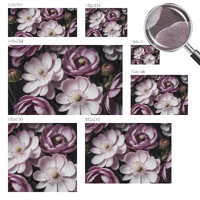 Fotografická tapeta na vliesu Květinová elegance