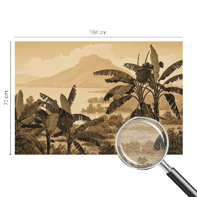 Fototapeta na míru do obýváku Tropické panorama