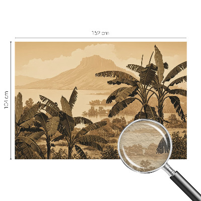 Fototapeta na míru do obýváku Tropické panorama