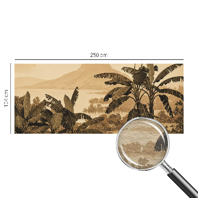 Fototapeta na míru do obýváku Tropické panorama