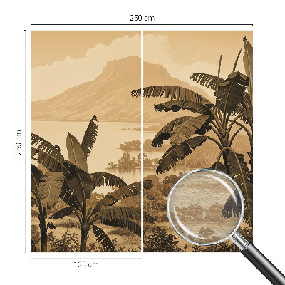 Fototapeta na míru do obýváku Tropické panorama