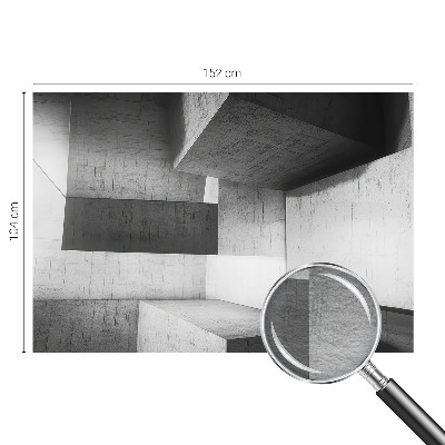 Dekorativní fototapeta na zeď Geometrické sochy