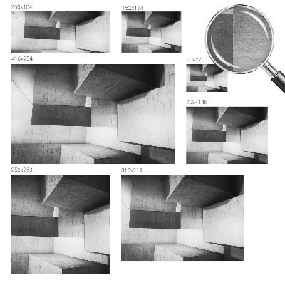 Dekorativní fototapeta na zeď Geometrické sochy