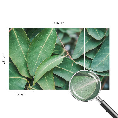 Fototapeta na míru do obýváku Zelené listy