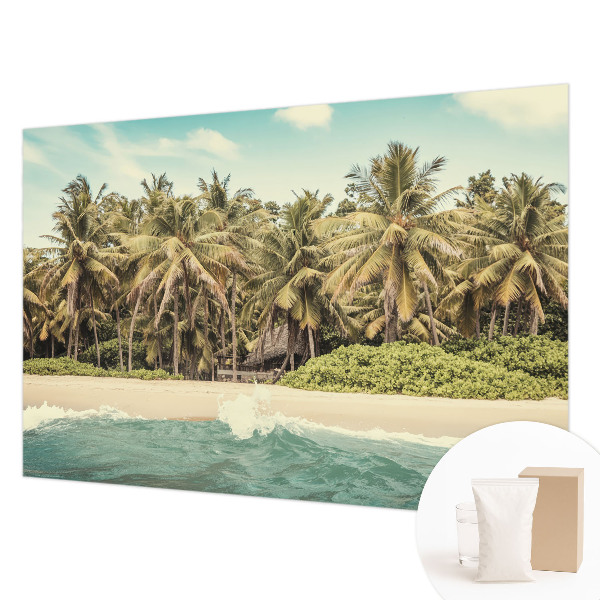 3D fototapeta Tropická pláž