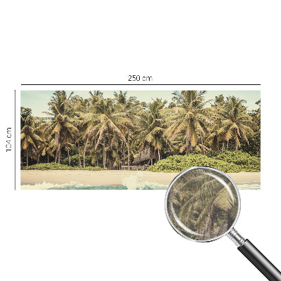 3D fototapeta Tropická pláž