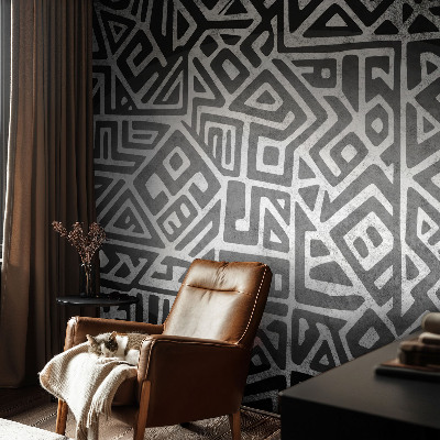Vliesová fototapeta do obýváků Geometrické bludiště