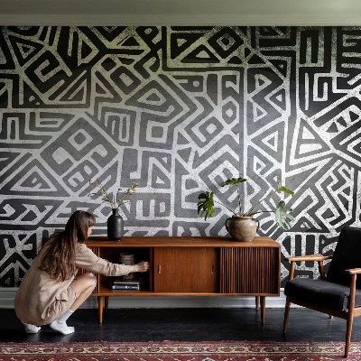 Vliesová fototapeta do obýváků Geometrické bludiště