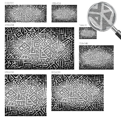 Vliesová fototapeta do obýváků Geometrické bludiště