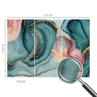 3D fototapeta Umělecké vlny