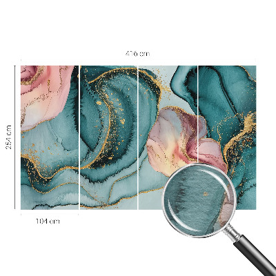 3D fototapeta Umělecké vlny