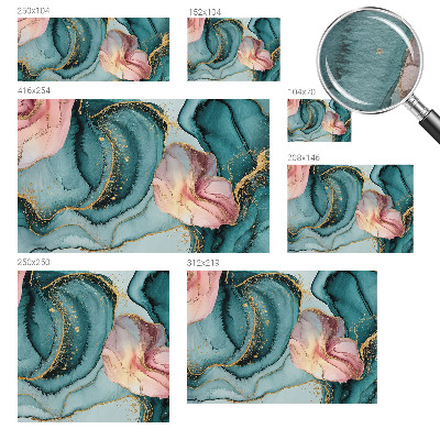 3D fototapeta Umělecké vlny