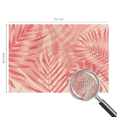 Vliesová fototapeta pro děti Tropické listy