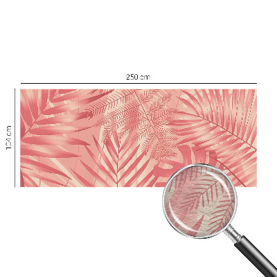 Vliesová fototapeta pro děti Tropické listy