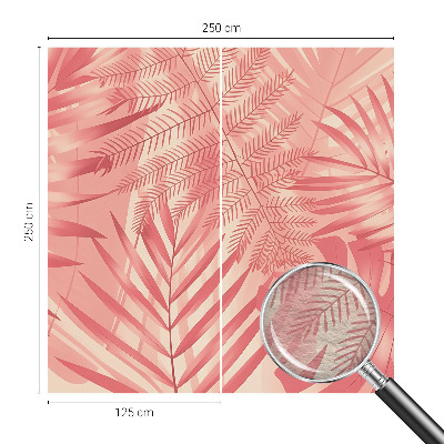 Vliesová fototapeta pro děti Tropické listy