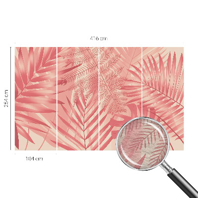 Vliesová fototapeta pro děti Tropické listy