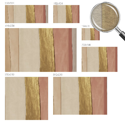 Vliesová fototapeta na zeď Vlnité pruhy