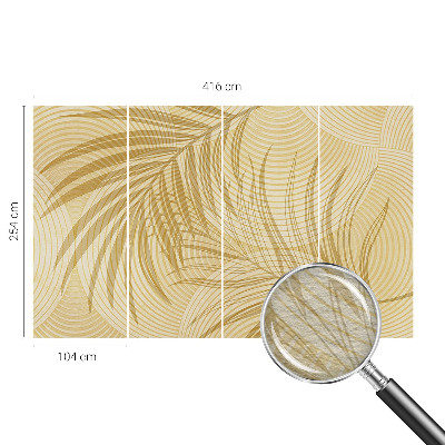 Dekorativní fototapeta na zeď Tropická elegance