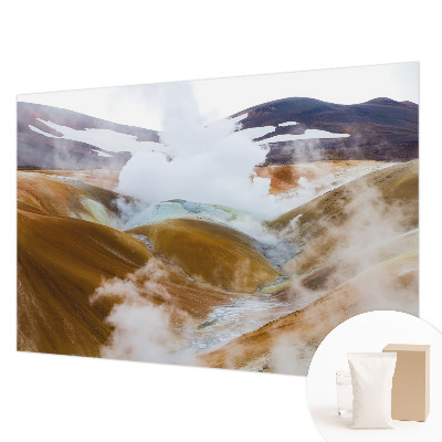 Vliesová fototapeta do ložnice Sopečné kopce