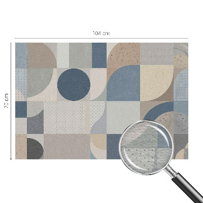Fototapeta na míru do obýváku Geometrická mozaika