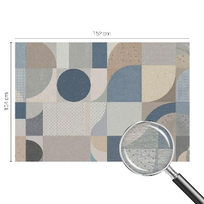 Fototapeta na míru do obýváku Geometrická mozaika